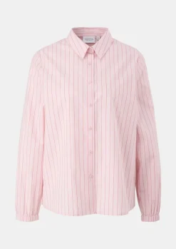 Bluse mit Streifenmuster-Comma Fashion