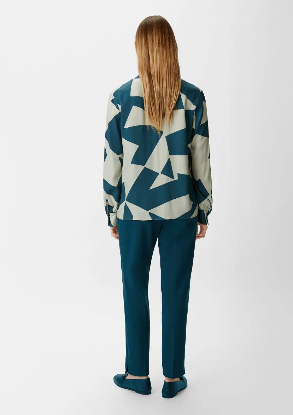 Bluse mit Tunika-Ausschnitt-Comma Outlet