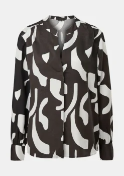 Bluse mit Tunika-Ausschnitt-Comma Best