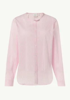 Bluse mit Turn-up-Ärmel-Comma Discount