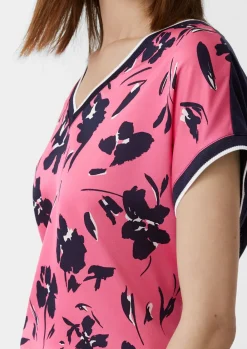 Blusenshirt aus Viskosemix-Comma Outlet