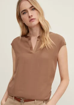 Blusenshirt aus Viskosemix-Comma Best