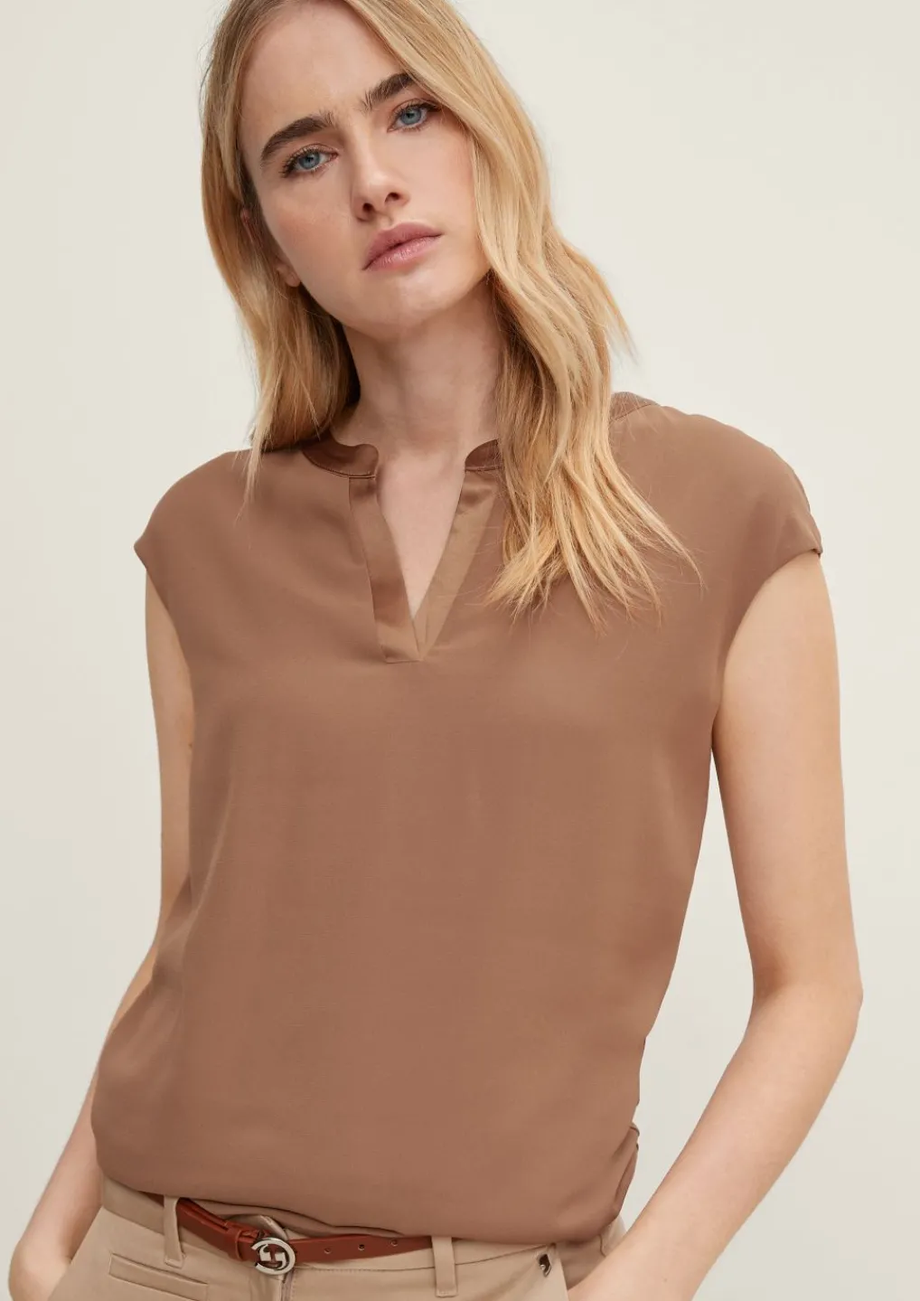 Blusenshirt aus Viskosemix-Comma Best