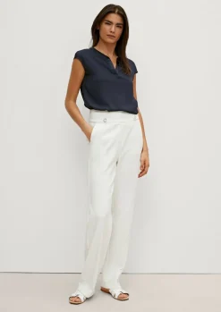 Blusenshirt aus Viskosemix-Comma Outlet