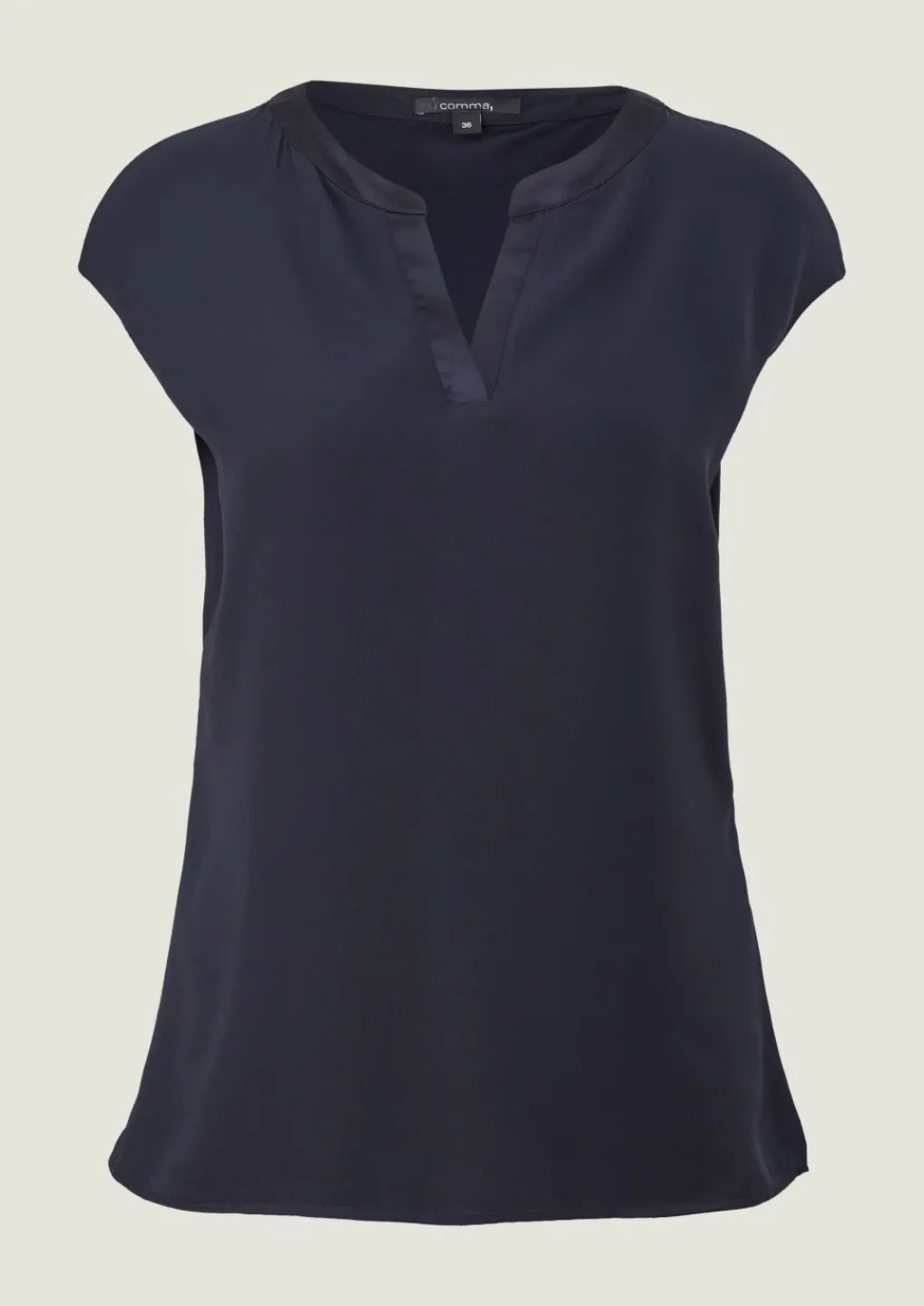 Blusenshirt aus Viskosemix-Comma Outlet