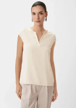 Blusenshirt aus Viskosestretch-Comma Sale