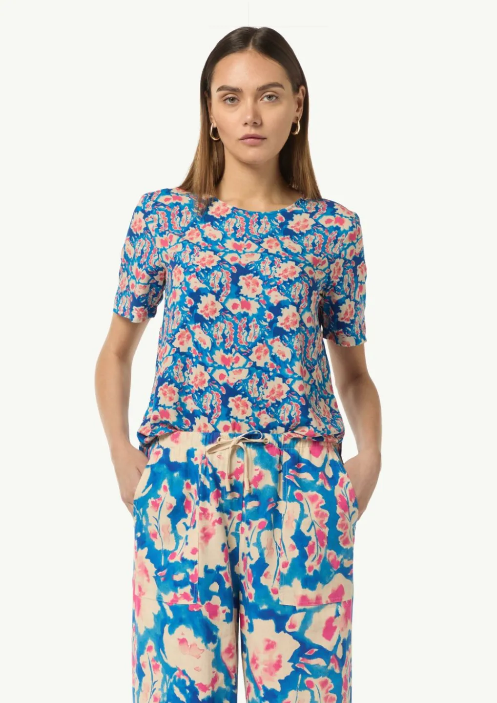 Blusenshirt mit Cut-out-Comma Outlet