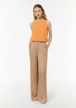 Blusentop mit Plisseefalten-Comma Fashion