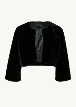 Bolero aus weichem Kunstfell-Comma Clearance