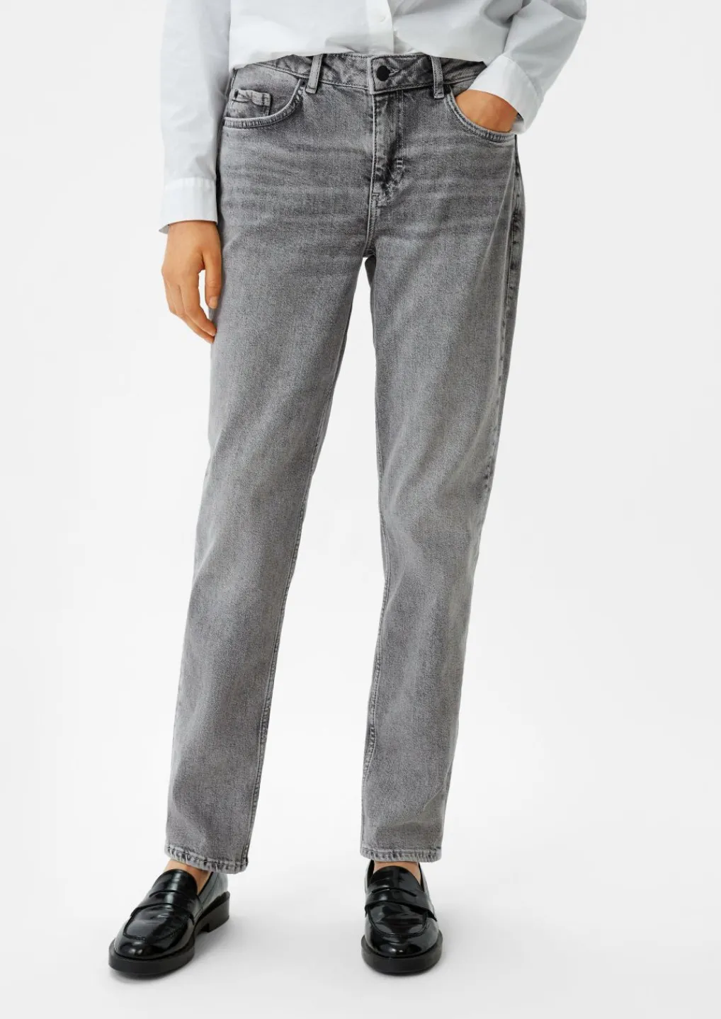 Boyfriend Jeans / Slim Fit / High Rise / Slim Leg-Comma Outlet