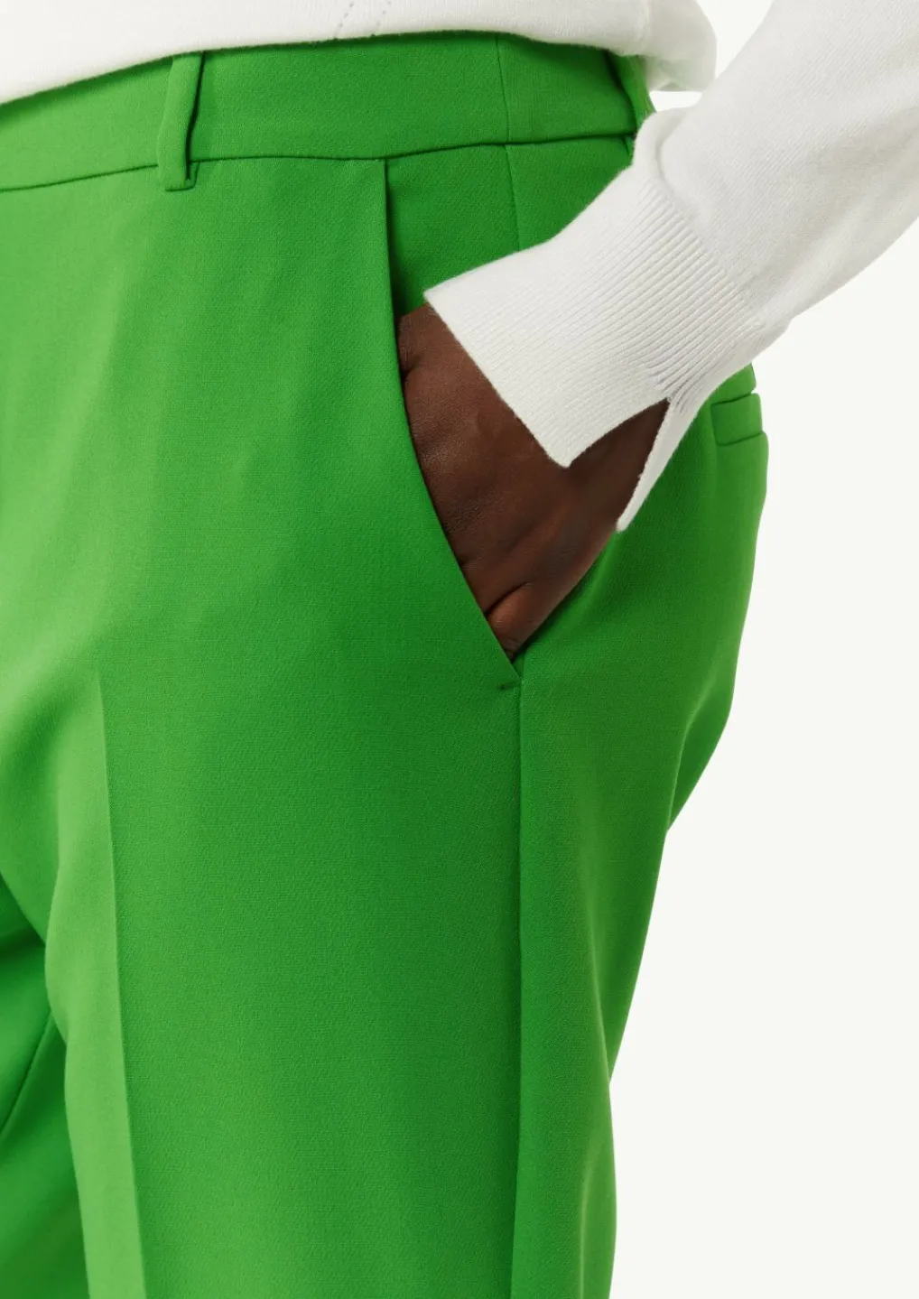 Business-Hose mit geschlitztem Saum-Comma Clearance