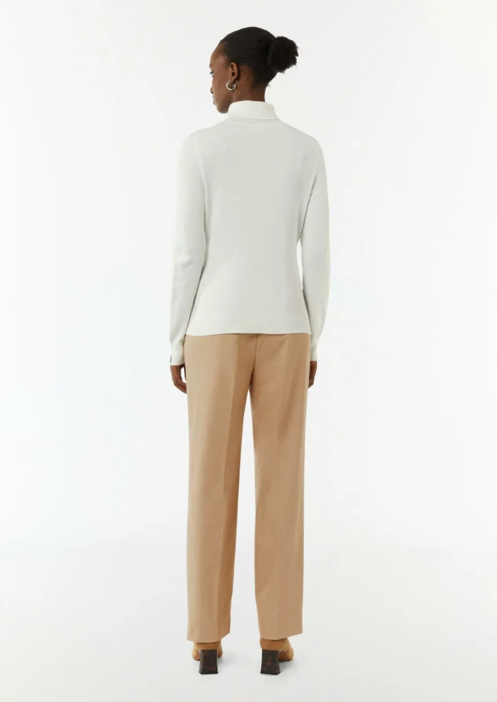 Business-Hose mit Straight Leg und Twillstruktur-Comma Discount