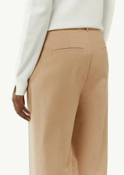 Business-Hose mit Straight Leg und Twillstruktur-Comma Discount