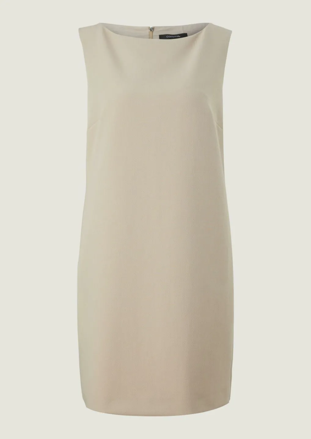 Businesskleid mit Fischgrat-Muster-Comma New