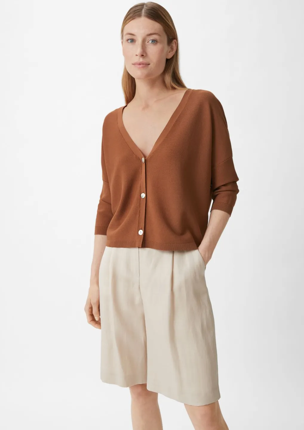 Cardigan im Relaxed Fit-Comma Clearance