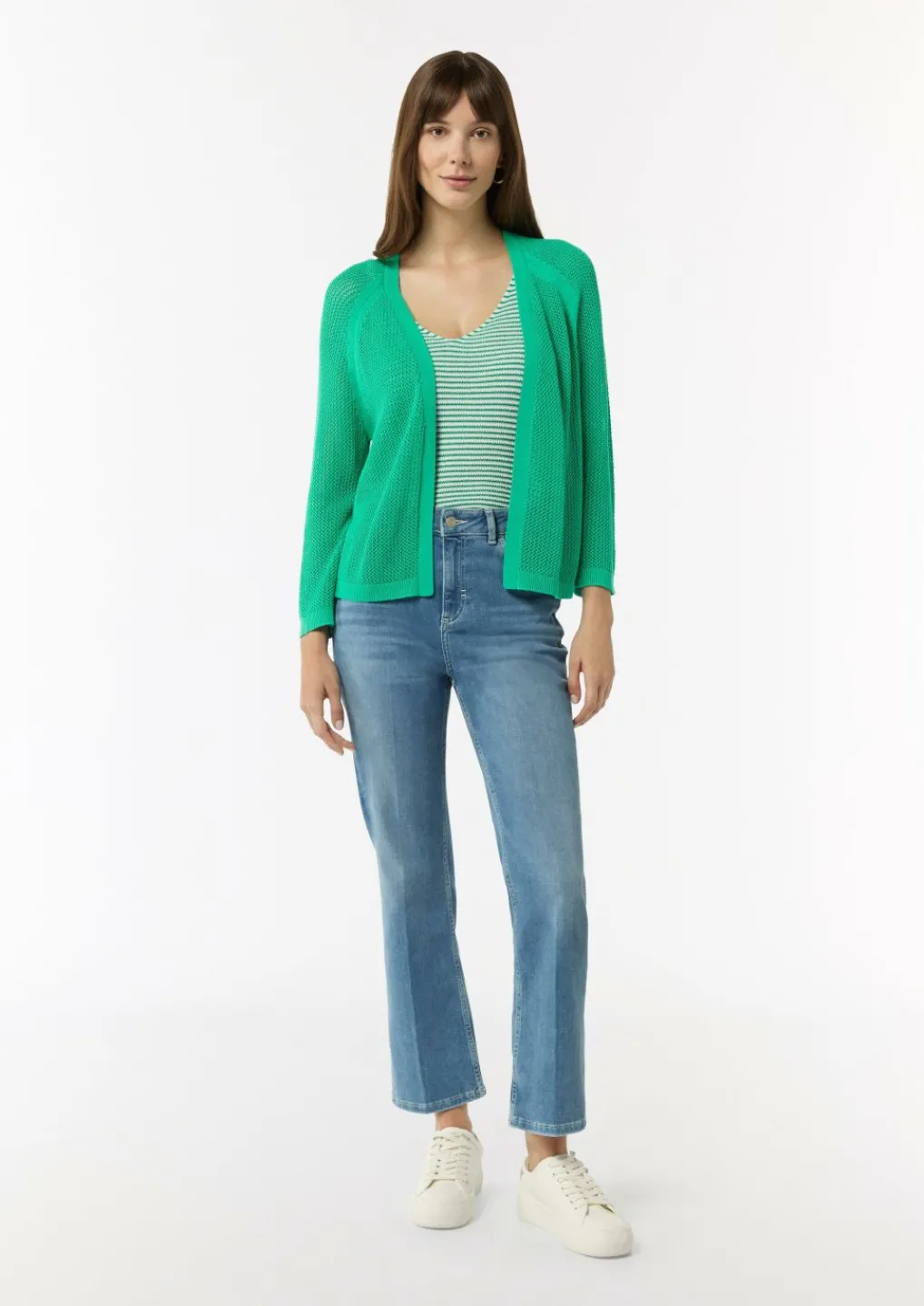 Cardigan mit 3/4-Ärmel-Comma Clearance