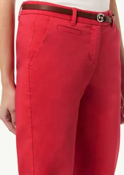Chino mit integriertem Gürtel-Comma New