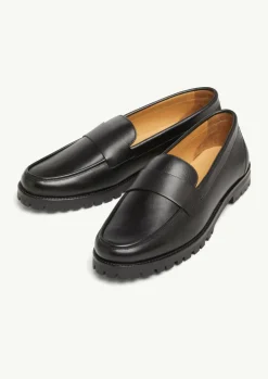 Chunky-Loafer aus Echtleder-Comma Sale