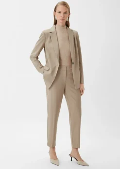 Cigarette Pants mit Bügelfalten-Comma Discount