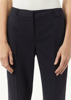 Cigarette Pants mit dezentem Glitzergarn-Comma Outlet