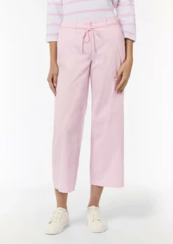 Culotte aus Twill mit Gürtel zum Schnüren-Comma Discount