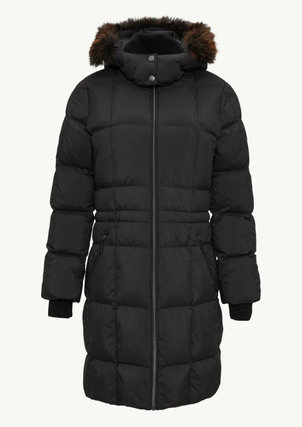 Daunenparka mit abnehmbarem Kunstfell-Comma Best
