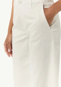 Denim-Culotte mit Garment Dye und angedeuteter Tasche-Comma Sale