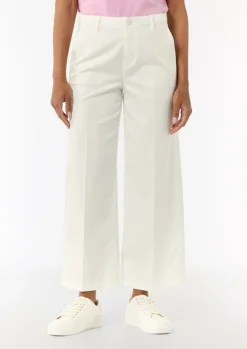 Denim-Culotte mit Garment Dye und angedeuteter Tasche-Comma Sale