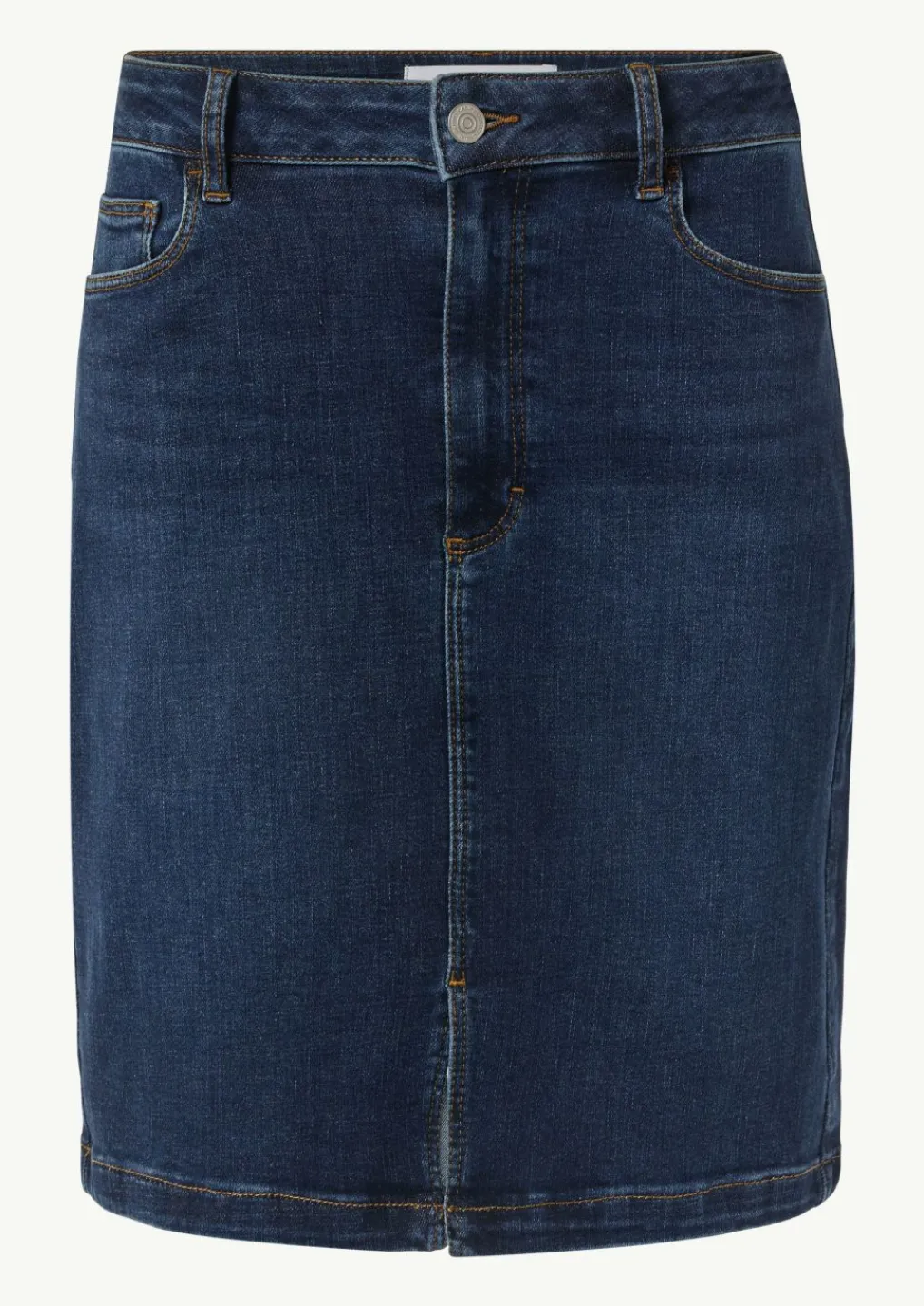 Denimrock mit vorderseitigem Schlitz-Comma Sale