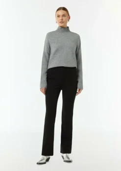 Elastische Hose mit Flared Leg-Comma Sale