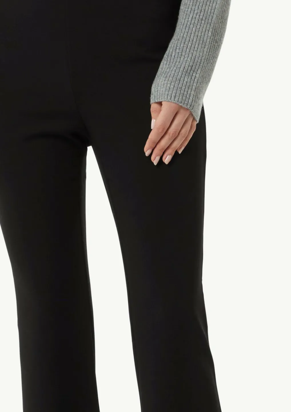 Elastische Hose mit Flared Leg-Comma Sale