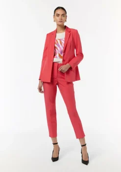 Elastischer, taillierter Blazer aus Viskosemix-Comma New