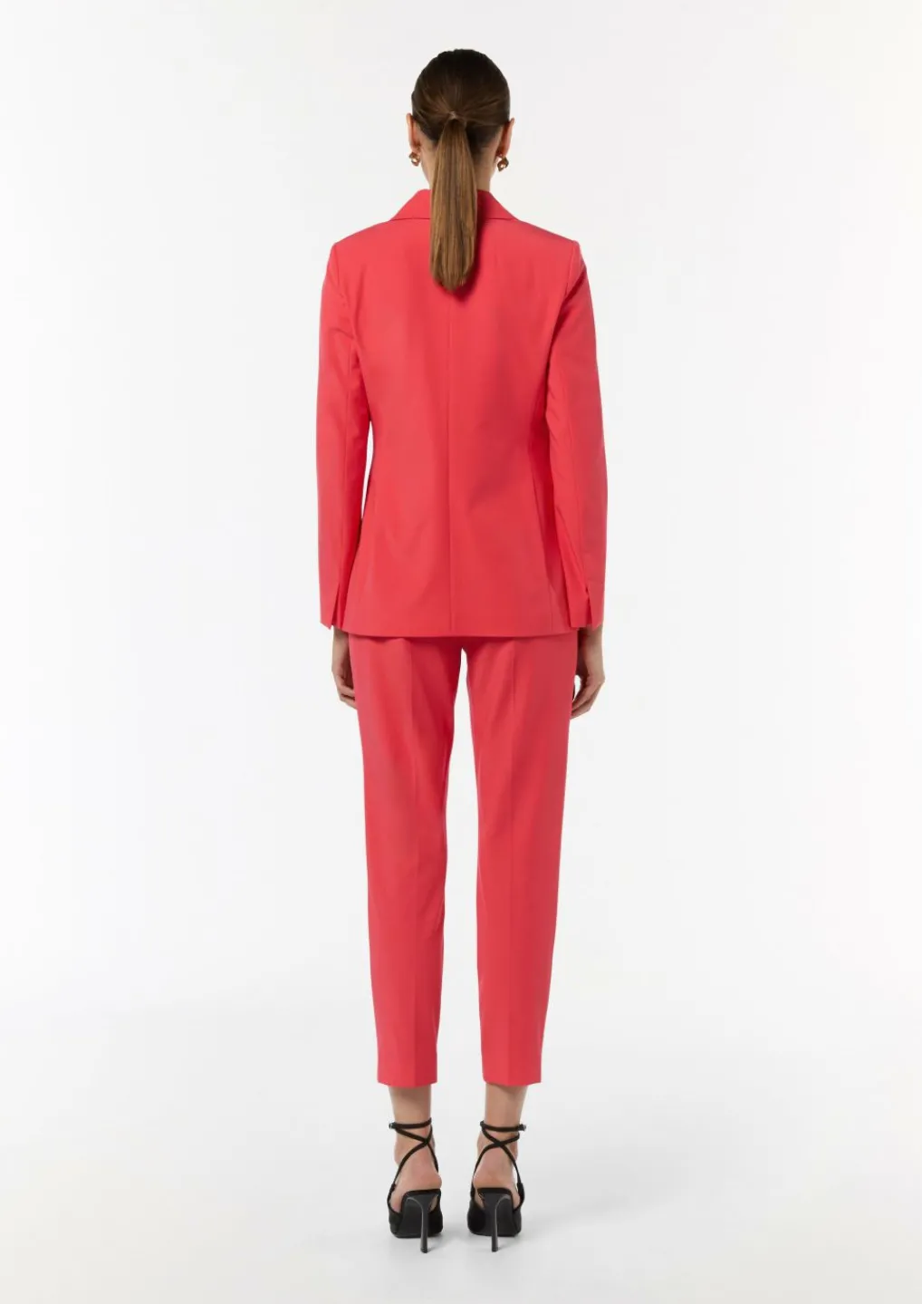 Elastischer, taillierter Blazer aus Viskosemix-Comma New