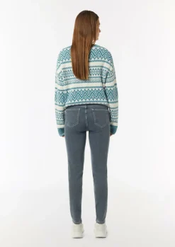 Elastische Skinny Jeans mit Waschung-Comma Clearance