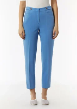 Elegante Hose mit Riegel und Knopf-Comma Online