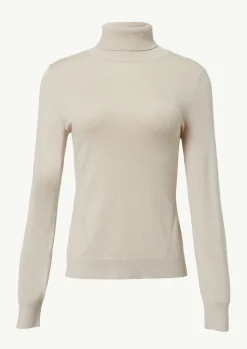 Eleganter Feinstrickpullover mit Rollkragen-Comma Online