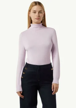 Eleganter Feinstrickpullover mit Rollkragen-Comma Online