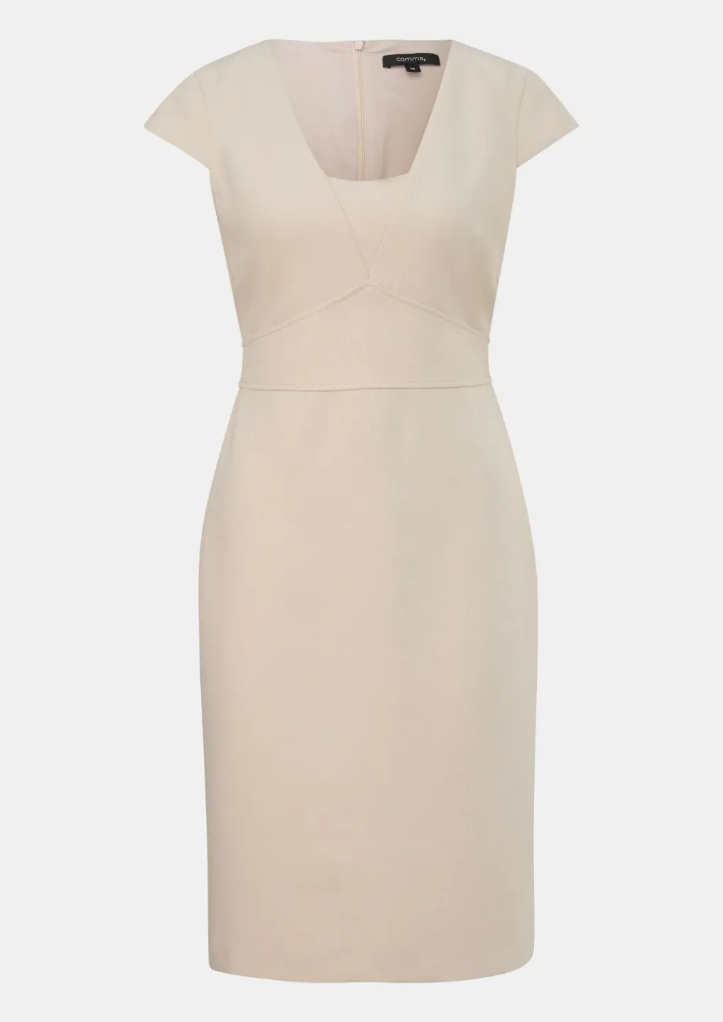 Elegantes Etuikleid mit Kappärmeln-Comma Fashion