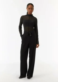 Elegante Stoffhose mit Bindeband-Comma Clearance