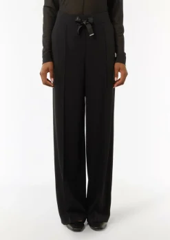 Elegante Stoffhose mit Bindeband-Comma Clearance