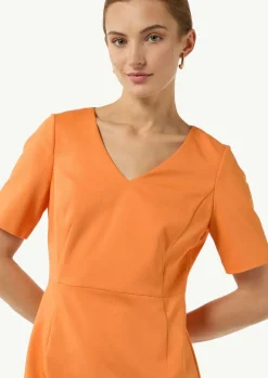 Etuikleid aus Baumwollmix-Comma Clearance