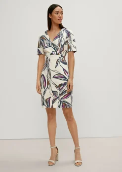 Etuikleid mit floralem Muster-Comma Sale