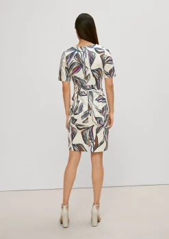 Etuikleid mit floralem Muster-Comma Sale