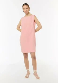 Etuikleid mit Herringbone-Struktur-Comma Hot