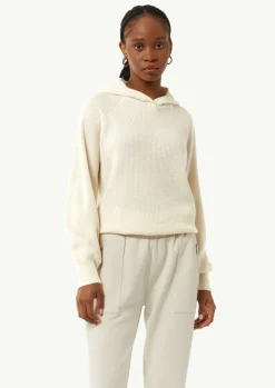 Feiner Strickpullover mit Kapuze-Comma Online
