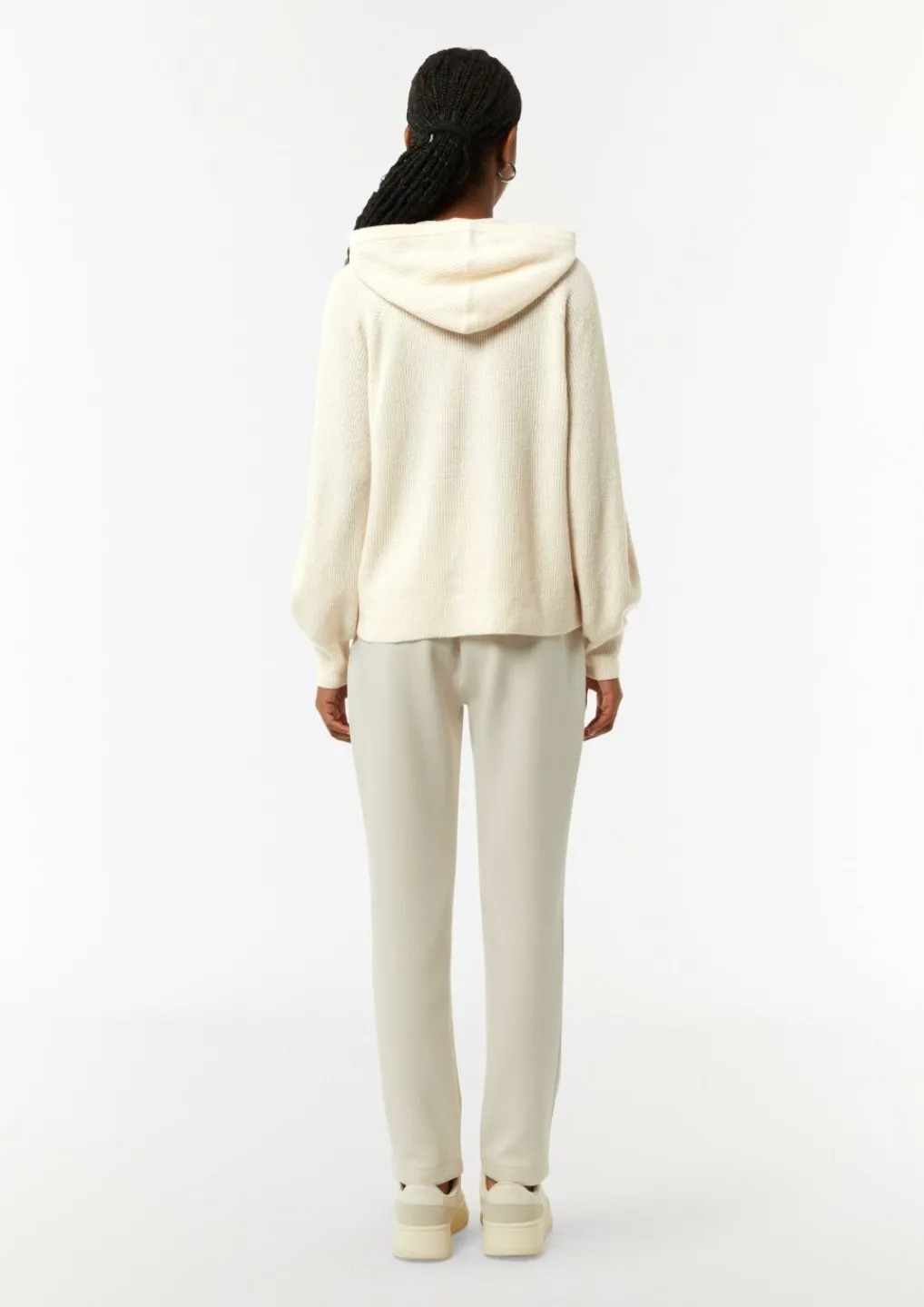 Feiner Strickpullover mit Kapuze-Comma Online