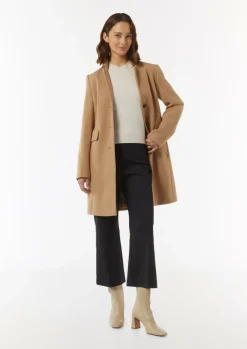 Feiner Strickpullover mit Zierknöpfen am Ärmel-Comma Discount
