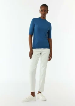 Feinstrickpullover aus Viskosemix-Comma Discount