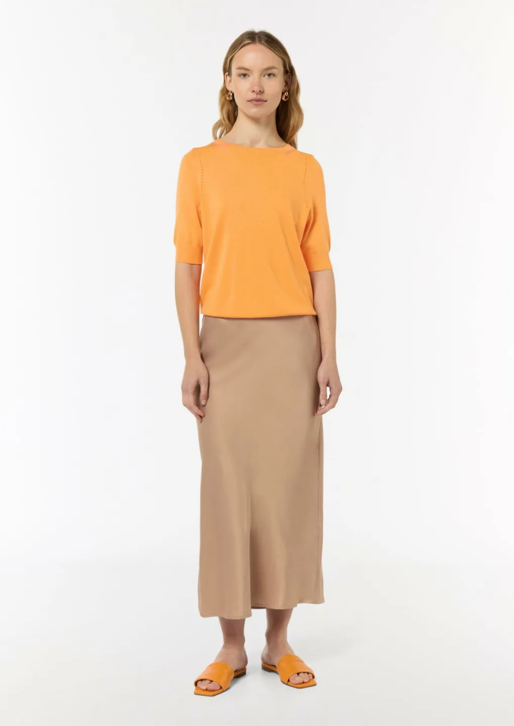 Feinstrickpullover aus Viskosemix-Comma Fashion