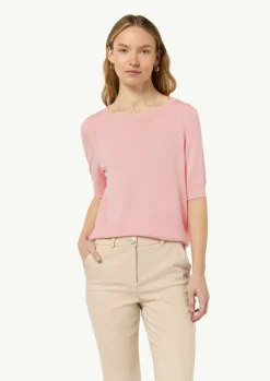 Feinstrickpullover aus Viskosemix-Comma Clearance